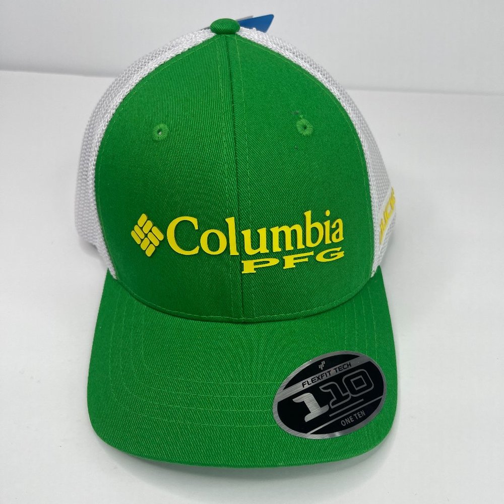 Columbia Childrens Collegiate Youth PFG Mesh Snap Back Ball Cap New